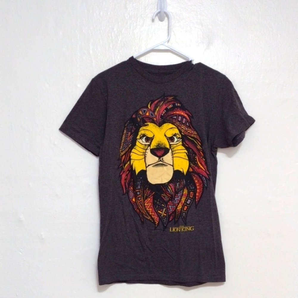 Disney Lion King Mufasa Face Graphic T-Shirt Size S